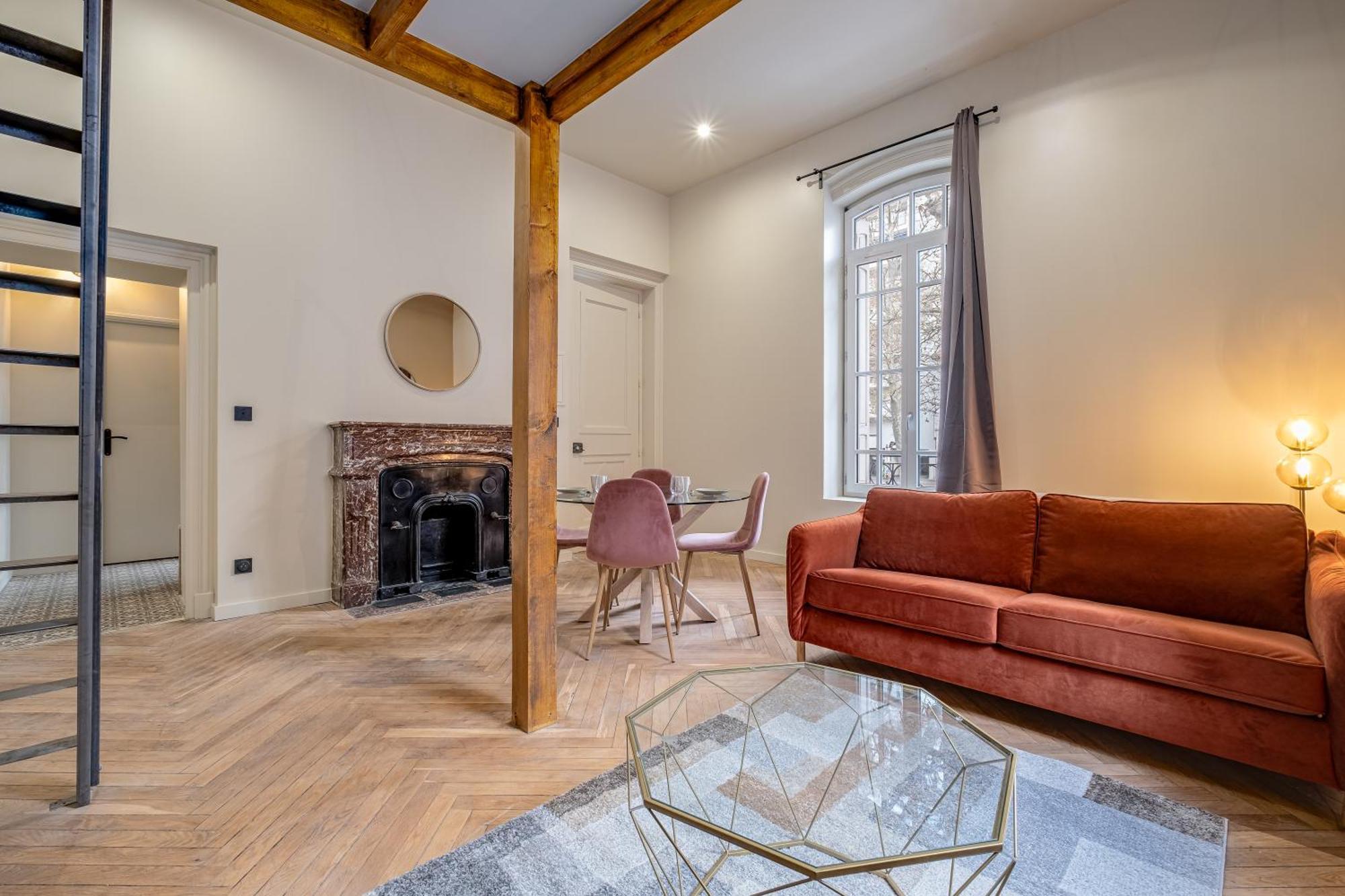 Le Poudre Cours Fauriel Magnifique Appartement Saint-Etienne  Luaran gambar