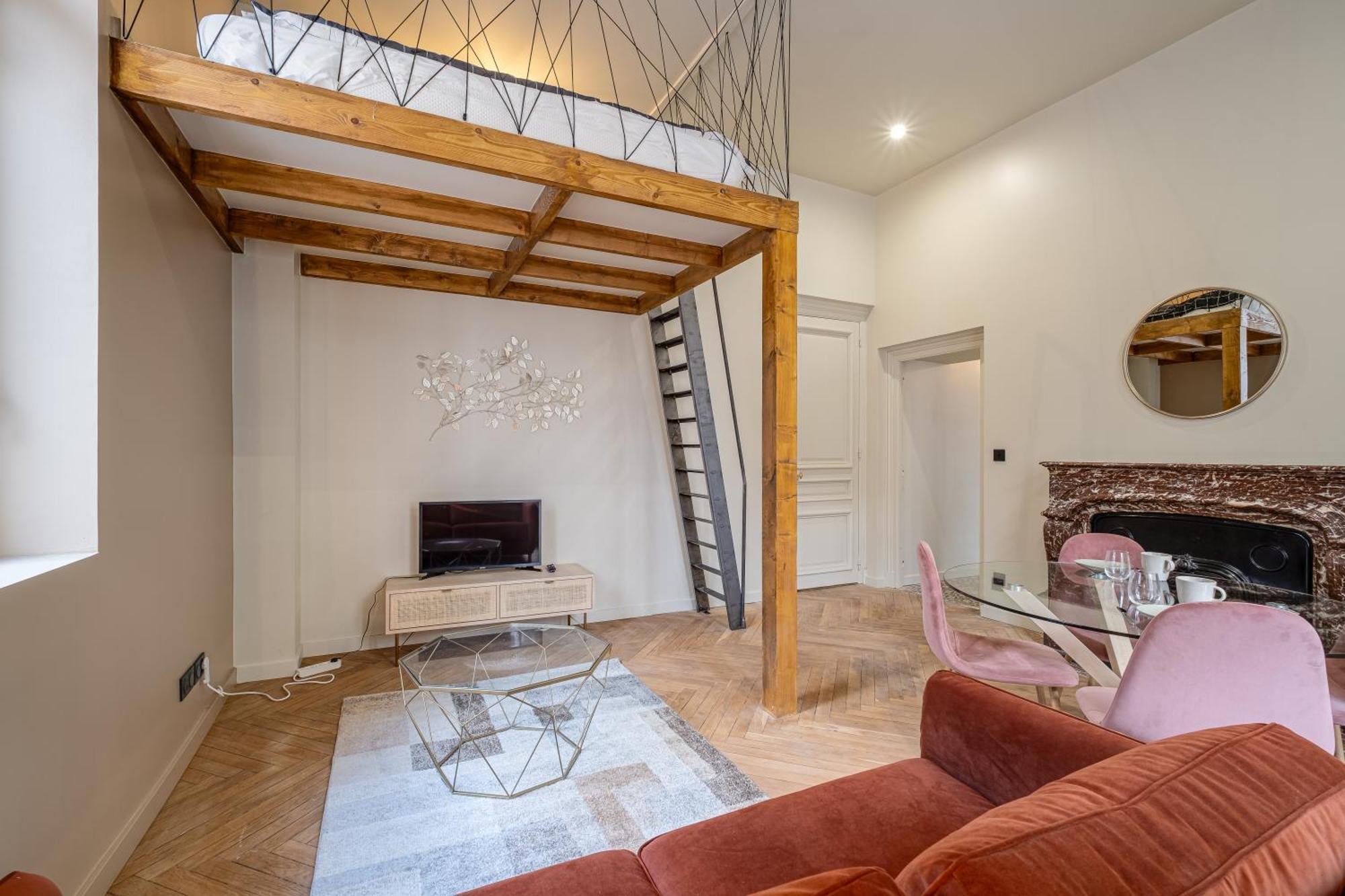 Le Poudre Cours Fauriel Magnifique Appartement Saint-Etienne  Luaran gambar