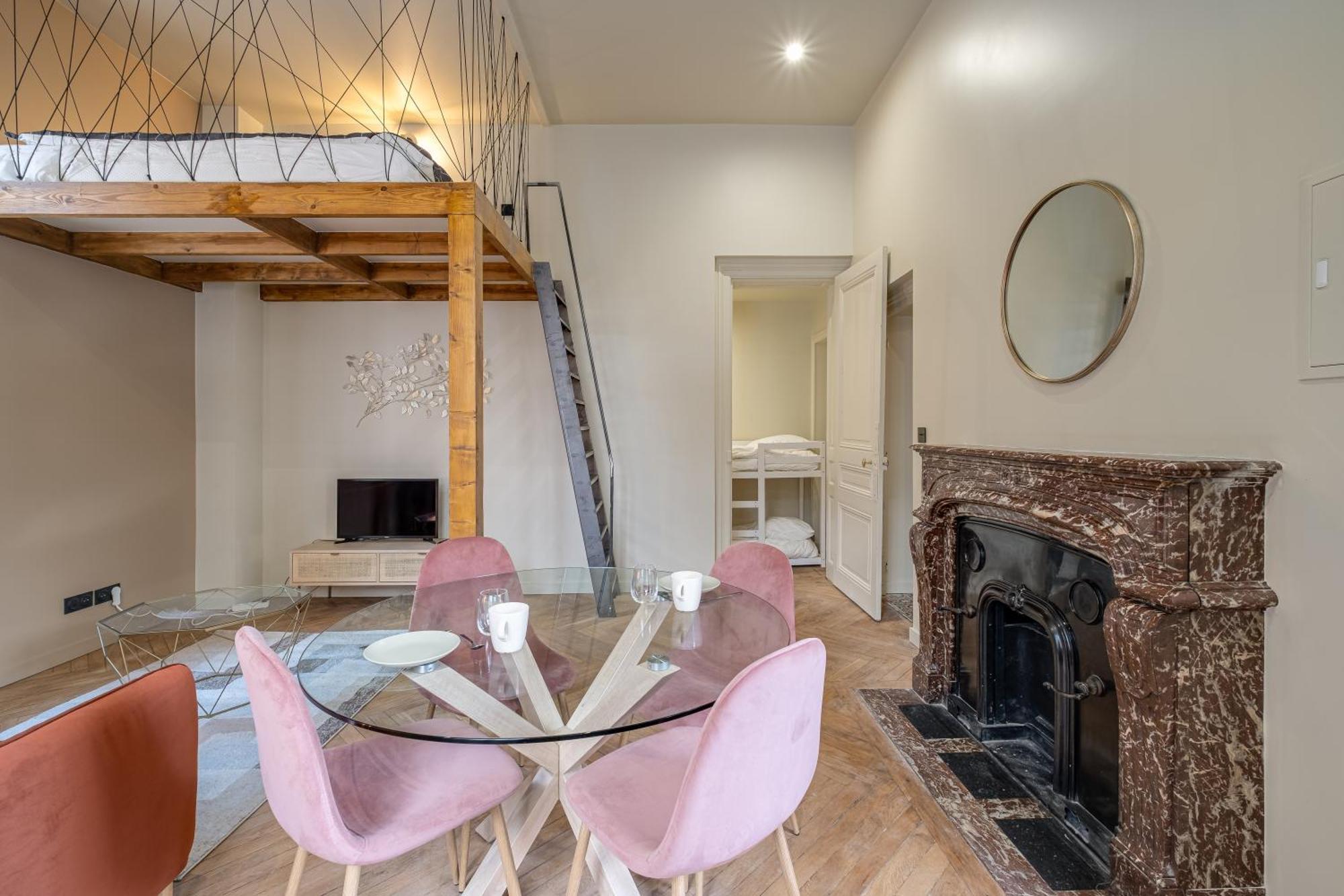 Le Poudre Cours Fauriel Magnifique Appartement Saint-Etienne  Luaran gambar
