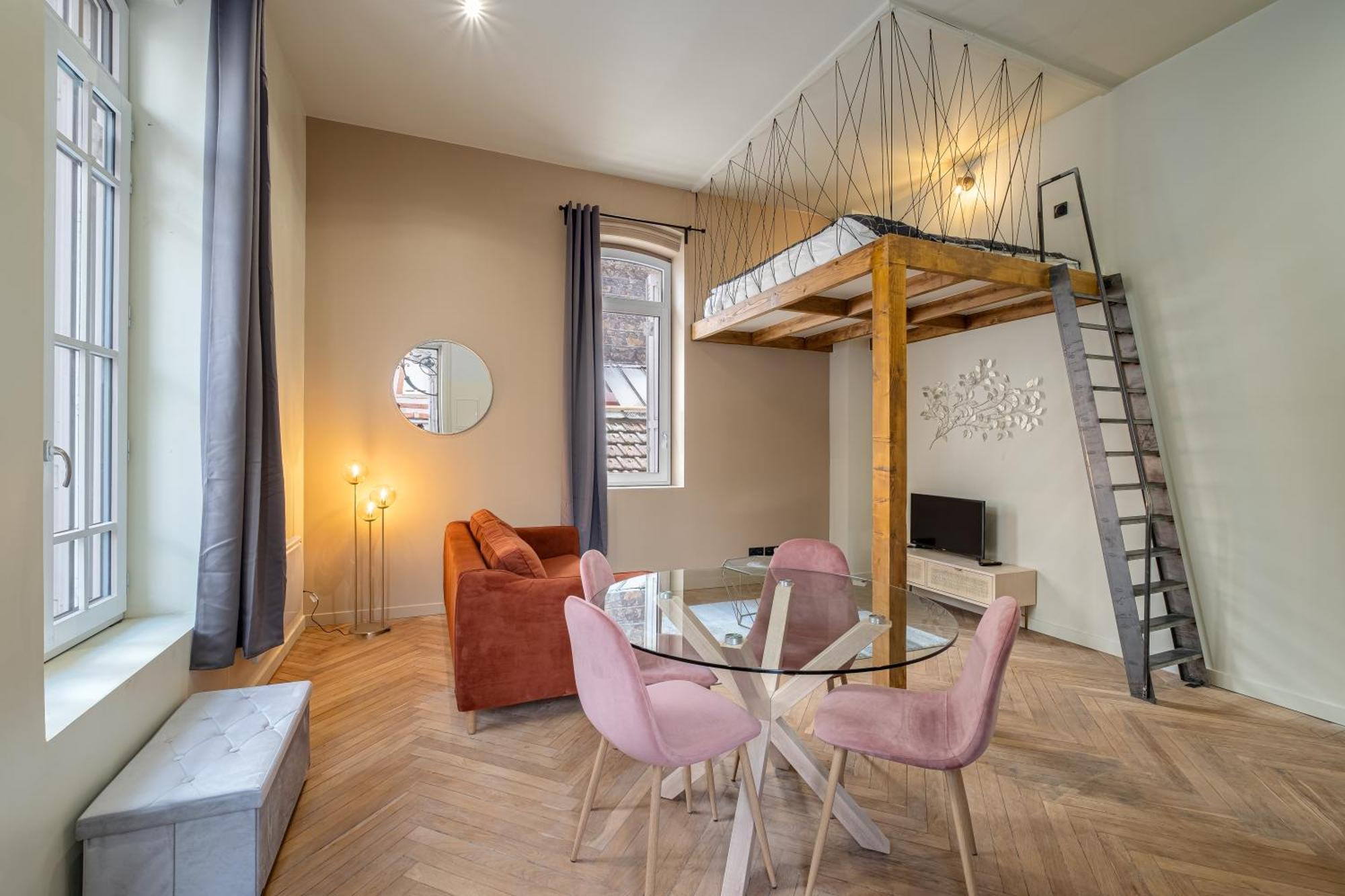 Le Poudre Cours Fauriel Magnifique Appartement Saint-Etienne  Luaran gambar